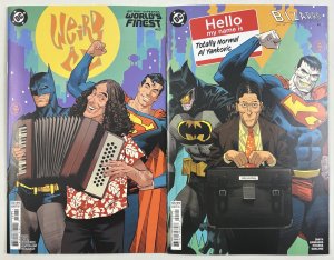 Weird Al Yankovic Variant Set - Bizarro #1 & Batman/Superman: World's Finest ...