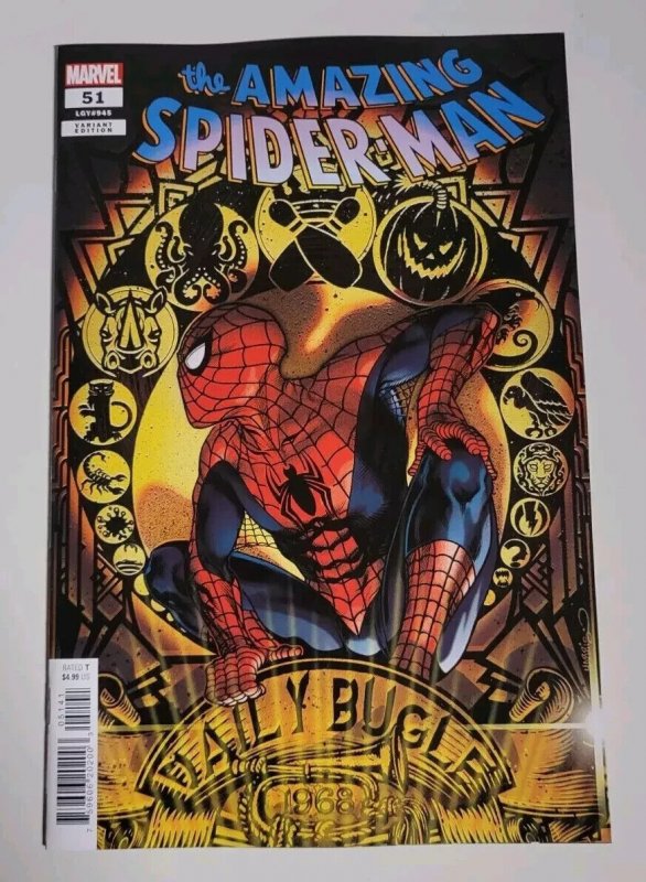 The Amazing Spider-man #51 Harris Variant Comic Book 2024 - Marvel