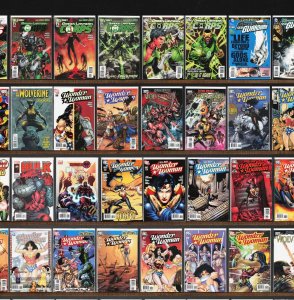 Huge Lot 150+ Comics with Green Lantern Corps, Wonder Woman & More!