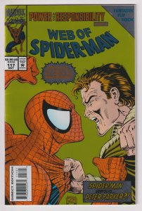 Marvel Comics! Web of Spider-Man! Issue #117! Foil! Spider-Man vs. Peter Parker!