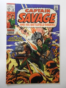 Captain Savage #13 (1969) VG+ Condition