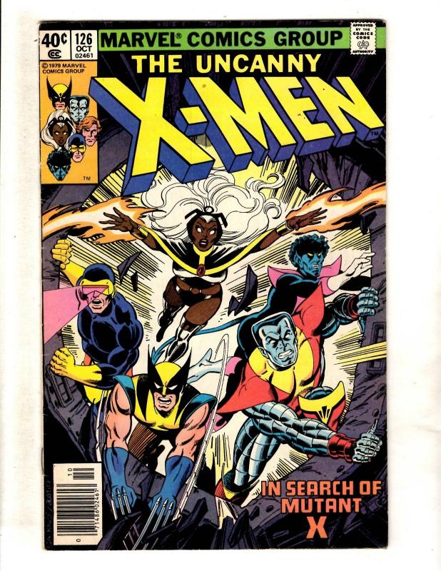 Uncanny X-Men # 126 FN Marvel Comic Book Wolverine Magneto Storm Cyclops J325