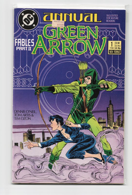Green Arrow Annual #1 (1988) Green Arrow