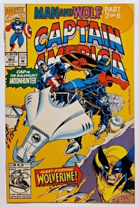 Captain America (1st Series) #403 (July 1992, Marvel) 8.5 VF+
