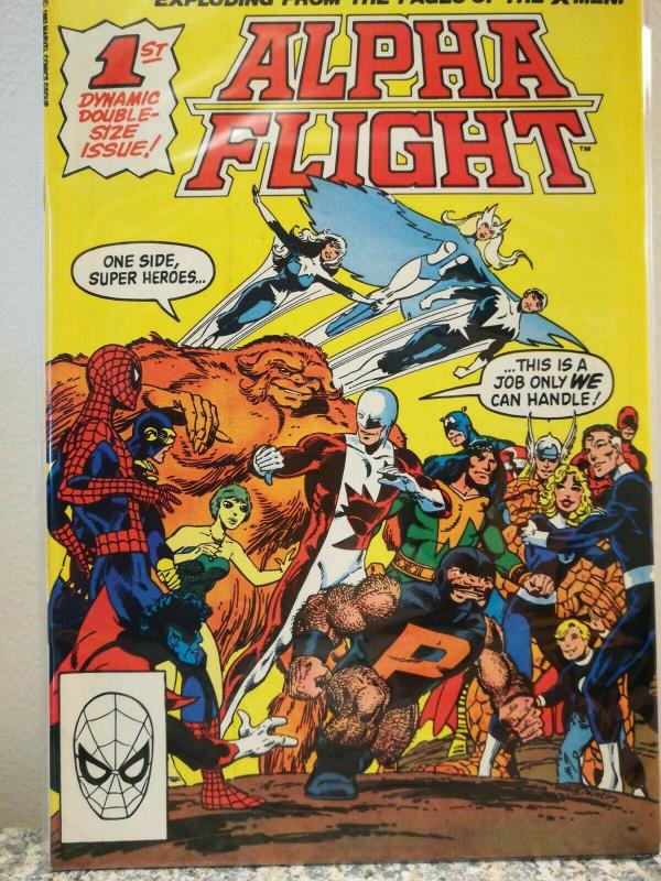 Alpha Flight #1 1983, Marvel Comics grade 7.0 fine condition 