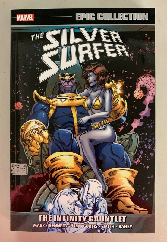 Silver Surfer Epic Collection The Infinity Gauntlet 2017 Paperback NEW 