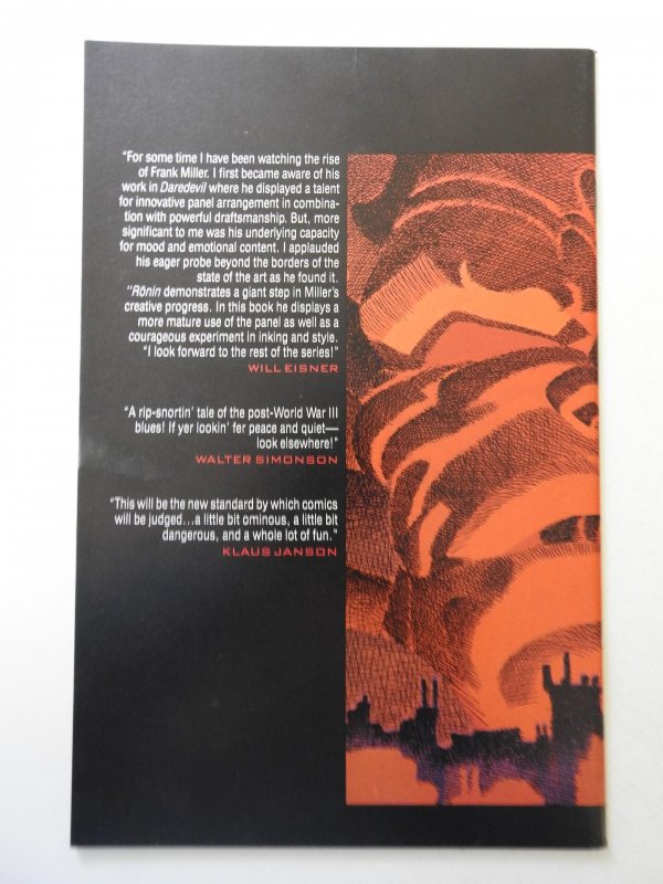 Ronin #1 (1983) VG+ Condition rust on staples