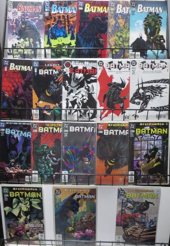 BATMAN 1995-1998 SAMPLER! 18 ISSUES! Doug Moench! Kelley Jones! VF-NM