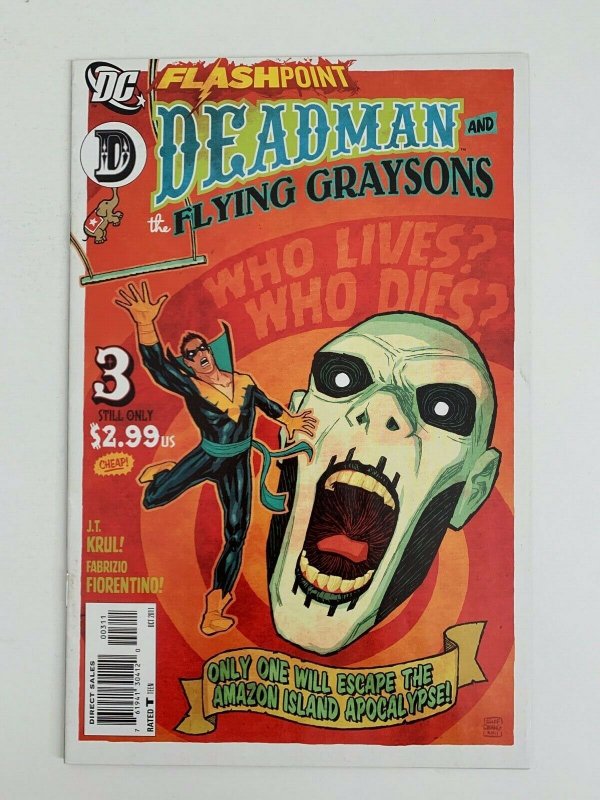 Flashpoint Deadman and The Flying Graysons #3 2011 VF+