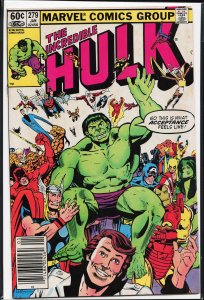 The Incredible Hulk #279 (1983) Hulk