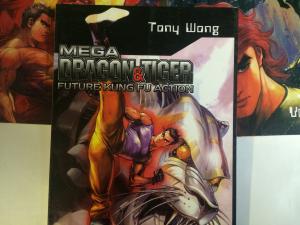 Mega Dragon & Tiger Future Kung Fu Action 5 TPB's VG-F Tony Wong classic