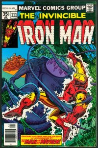 Iron Man 111 VF- 7.5 Marvel 1978