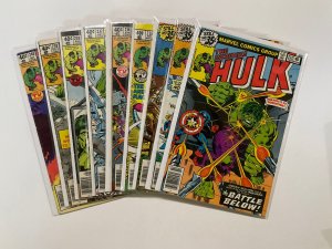 Incredible Hulk 282-240 Very Good-Fine 4.0-6.0 lot run set Marvel