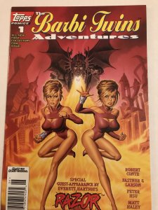 Barbi Twins Adventures #1 : Topps 7/95 NM; Newsstand Variant, Peter Hsu art