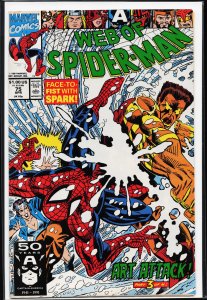 Web of Spider-Man #75 Direct Edition (1991) Spider-Man