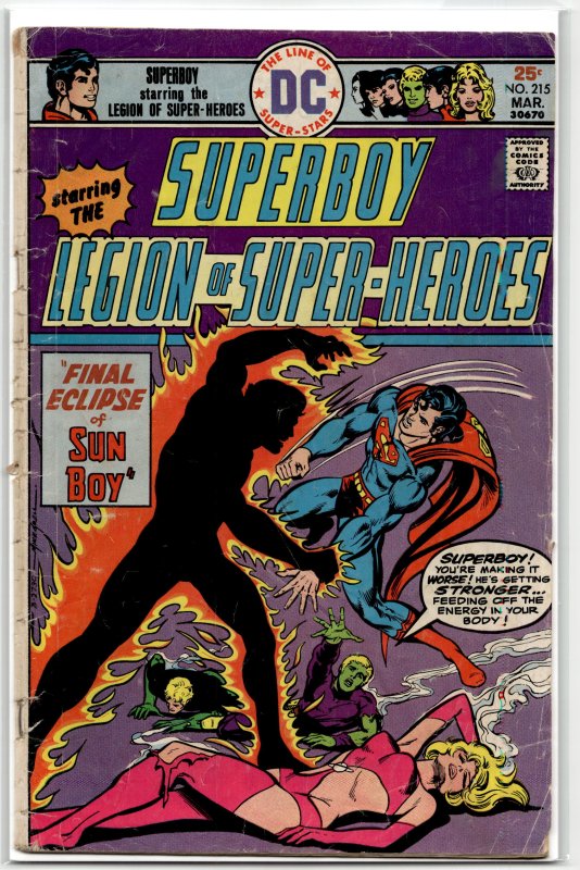Superboy #215 (1976) Superboy