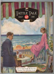 Tattle Tale 7/1926-A&P house magazine-pulp style cover-vintage pix-VG