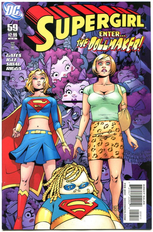 SUPERGIRL #59, NM, Day of the DollMaker, Jamal Igle, 2005, more DC in store