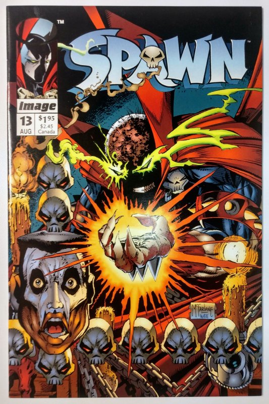 Spawn #13 (8.5, 1993) Origin of Chapel's Disfigurement