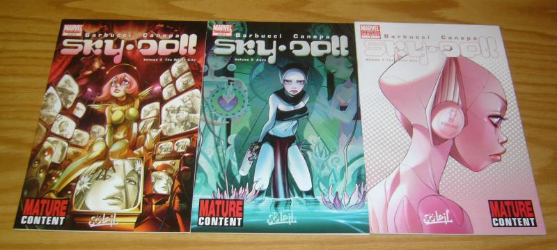 Sky Doll #1-3 VF/NM complete series - marvel comics - soleil set lot 2