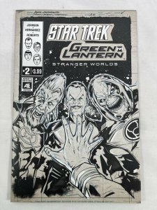 Star Trek Green Lantern Stranger Worlds #2 Cover B Artist Edition IDW DC Comics