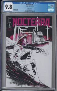 Nocterra 1 CGC 9.8 1:50 HTF Kristantina Variant Snyder Batman Writer Netflix Opt