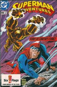 Superman Adventures #55A VF ; DC | Six Flags Variant