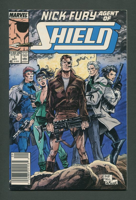 Nick Fury Agent of Shield #1  /  8.5 VFN+ / September 1989