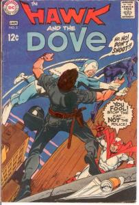 HAWK & DOVE (1968) 3 VG Jan. 1969 COMICS BOOK