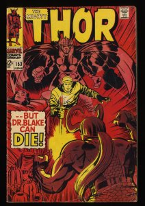 Thor #153 GD 2.0 Marvel Comics