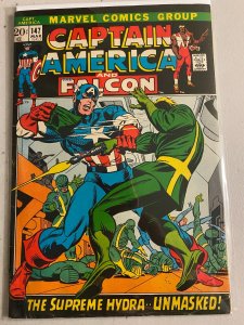 Captain America #147 Femme Force appearance 4.0 (1972)