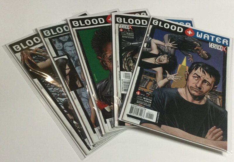 Blood + Water 1 2 3 4 5 1-5 Nm- Near Mint- Vertigo DC Comics