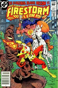 Fury of Firestorm, The #2 (Newsstand) FN ; DC | Gerry Conway Black Bison