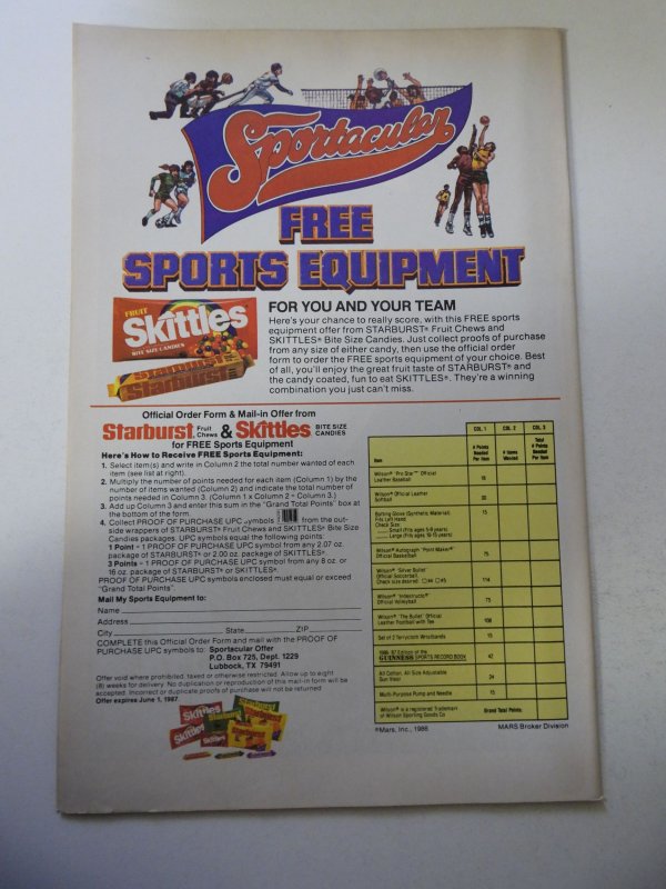 Captain America #323 (1986) VF Condition