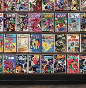 Huge Lot 150+ Comics with The Avengers, Captain America & More!
