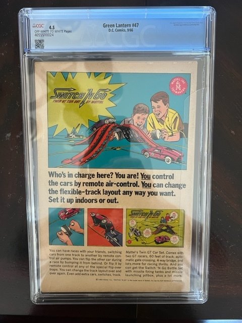 Green Lantern #47 (1966) - CGC 4.5