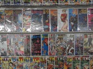 Huge Lot 130+ Comics W/ Thor, Spider-Man, Captain America +More! Avg. VF-