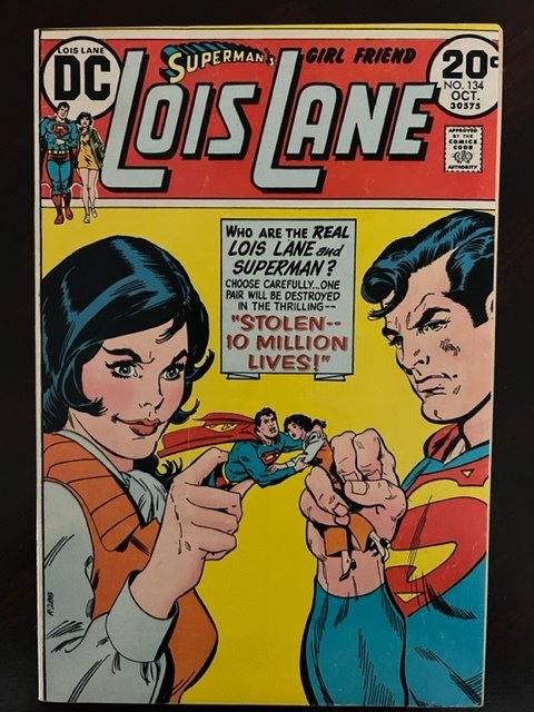 Superman's Girl Friend, Lois Lane #134 (1973) - NM Beauty! High Grade!