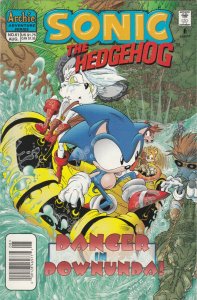 Sonic the hedgehog 61 VF Newsstand (Aug. 1998)