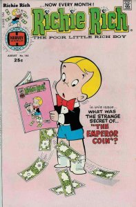 Richie Rich (1st Series) #145 VG; Harvey | low grade comic - save on shipping -