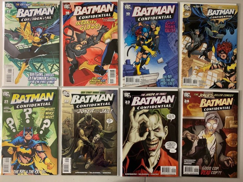 Batman Confidential comics lot #1-27 26 diff avg 7.0 (2007-09)