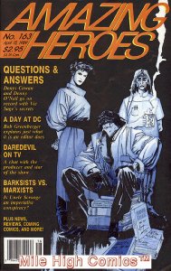 AMAZING HEROES (FANTAGRAPHICS) (1981 Series) #163 Fine Comics Book