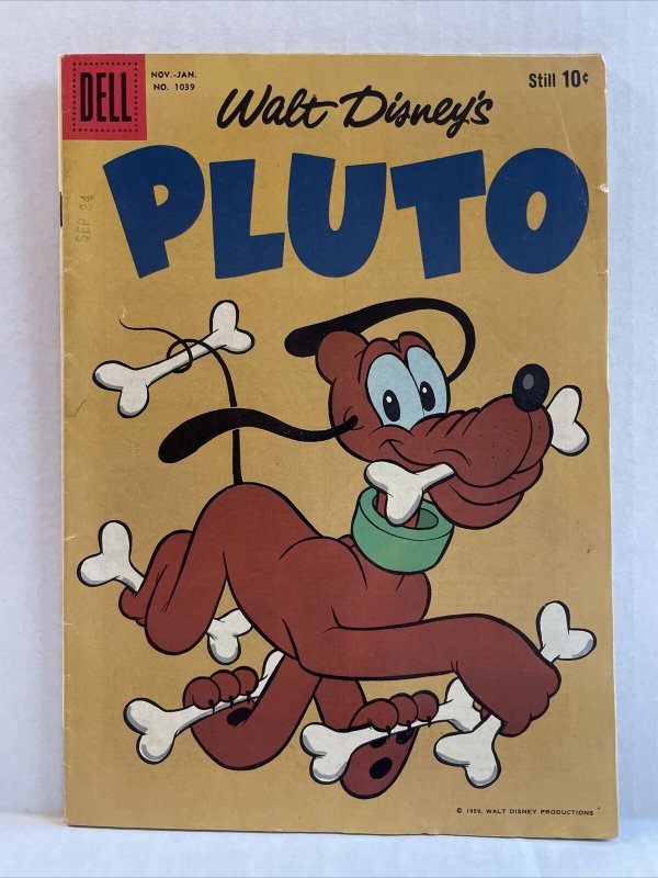 Walt Disney’s Pluto #1039 Four Color