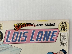 Superman’s girlfriend Lois Lane #116 
