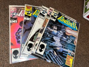 Punisher Limited Series (1986) Lot, Complete Mini Series Set w/#s 1-5, Zeck