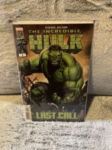 Incredible Hulk: Last Call Walmart Variant (2019)