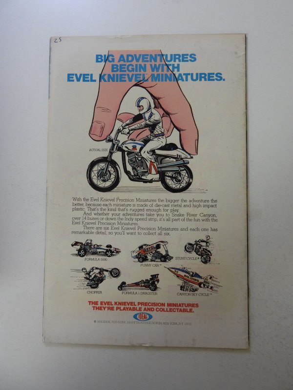 Omega the Unknown #6 (1977) FN/VF condition ink back cover