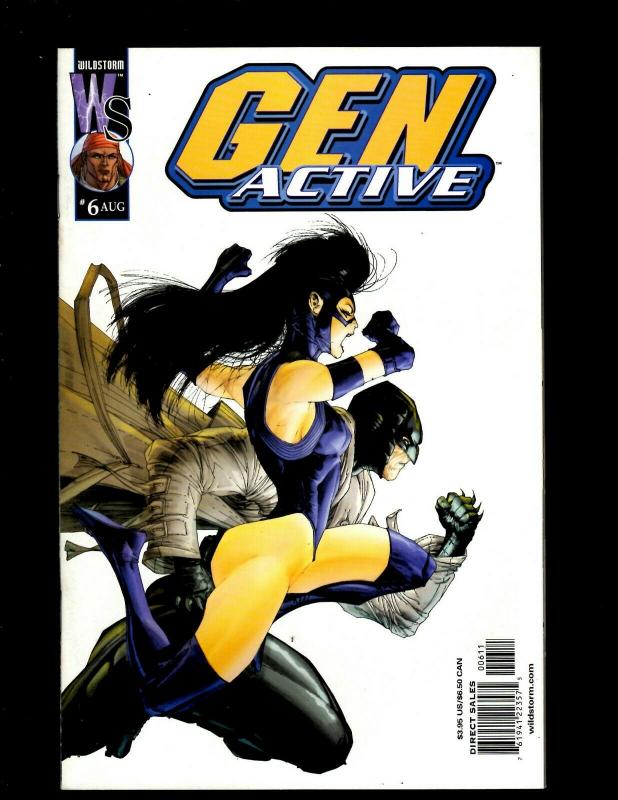 10 Comics Gen 13 #1, Divine 1, Active 1 2 3 5 6, Monkeyman 1, Ordinary 1 2 J54