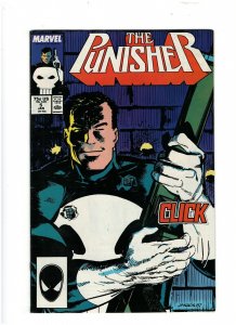 Punisher #5 Marvel Comics Microchip Copper Age 1987 FN/VF 7.0