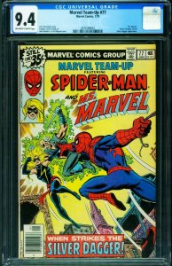 Marvel Team-up #77 CGC 9.4 MS. MARVEL - SPIDER-MAN 2070169024